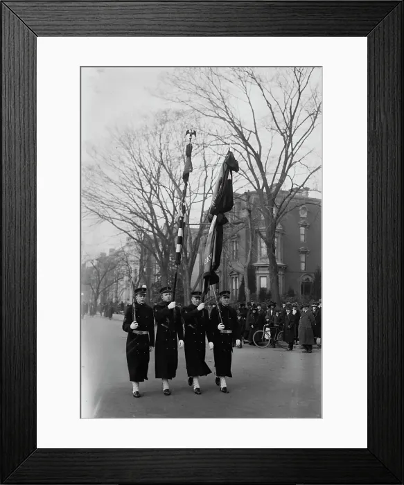Framed Print : Dewey Funeral, 1917. Creator: Bain News Service Framed Print : Dewey Funeral, 1917. Creator: Bain News Service