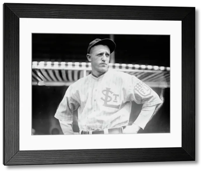 Framed Print : Harry Chapman, St. Louis Federal League (baseball), 1915. Creator: Bain News Service Framed Print : Harry Chapman, St. Louis Federal League (baseball), 1915. Creator: Bain News Service