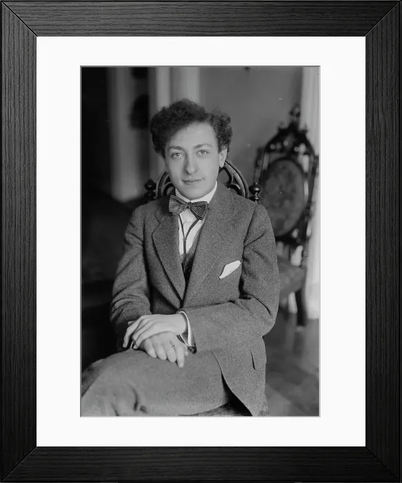 Framed Print : Jascha Heifetz, 1917. Creator: Bain News Service Framed Print : Jascha Heifetz, 1917. Creator: Bain News Service