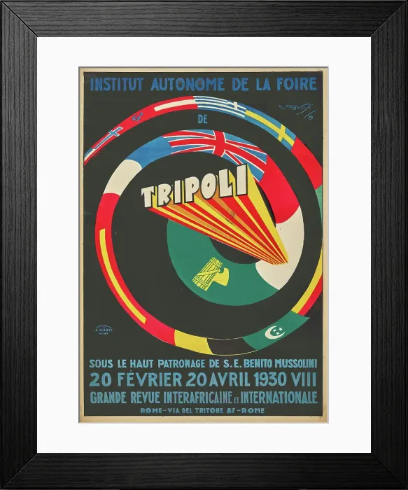 Framed Print : Institut Autonome de la Foire Tripoli 1930, 1929. Creator: Franciji; R. (active 1920s-1930s) Framed Print : Institut Autonome de la Foire Tripoli 1930, 1929. Creator: Franciji; R. (active 1920s-1930s)