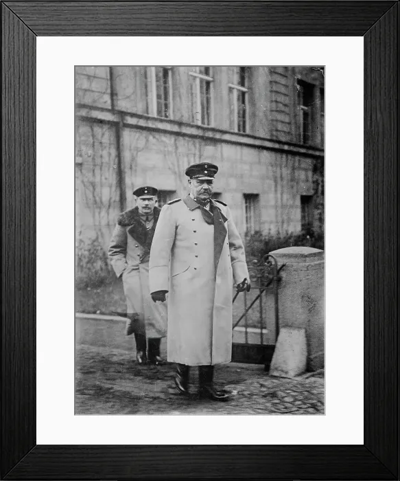 Framed Print : Gen. von Hindenburg, between c1915 and c1920. Creator: Bain News Service Framed Print : Gen. von Hindenburg, between c1915 and c1920. Creator: Bain News Service
