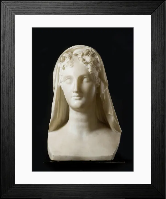 Framed Print : Beatrice, 19th century. Creator: Canova; Antonio (1757-1822) Framed Print : Beatrice, 19th century. Creator: Canova; Antonio (1757-1822)