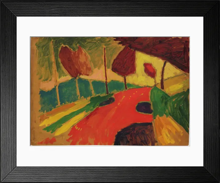 Framed Print : Murnau Landscape, 1909. Creator: Javlensky; Alexei; von (1864-1941) Framed Print : Murnau Landscape, 1909. Creator: Javlensky; Alexei; von (1864-1941)