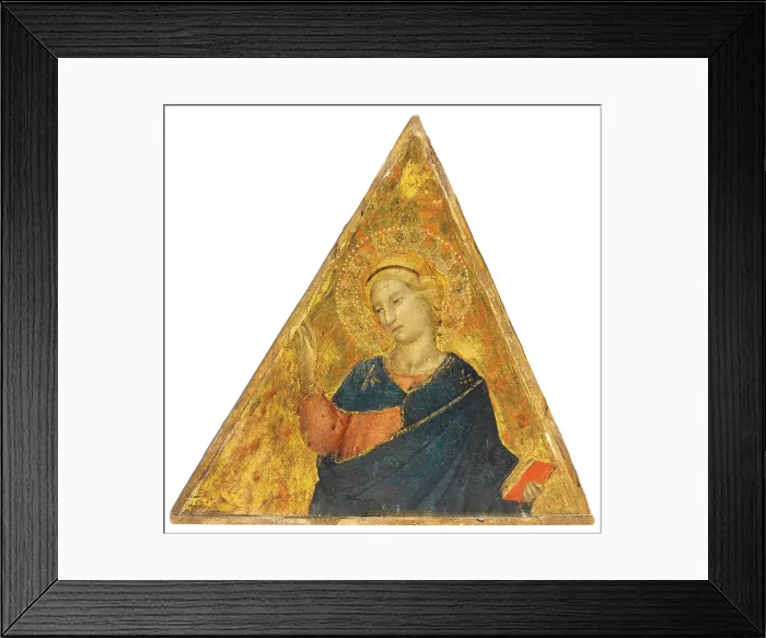 Framed Print : Virgin Annunciate, c1390. Creator: Lorenzo di Niccolò (active 1391-1414) Framed Print : Virgin Annunciate, c1390. Creator: Lorenzo di Niccolò (active 1391-1414)