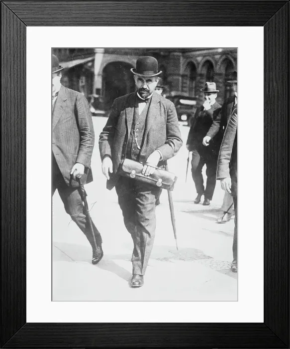 Framed Print : Hugo Stinnes, between c1915 and c1920. Creator: Bain News Service Framed Print : Hugo Stinnes, between c1915 and c1920. Creator: Bain News Service