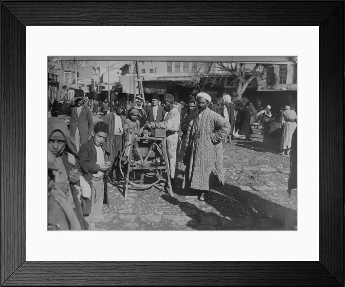 Framed Print : In Damascus, between c1915 and c1920. Creator: Bain News Service Framed Print : In Damascus, between c1915 and c1920. Creator: Bain News Service