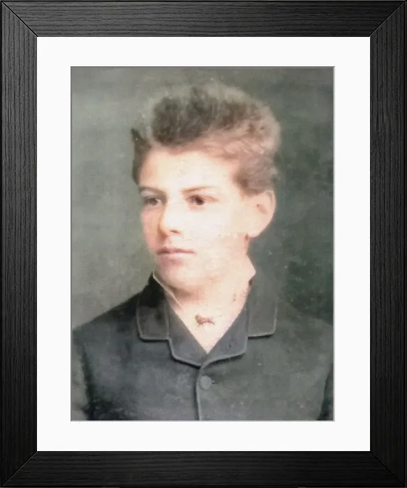 Framed Print : Louis Jean-Baptiste Alphonse Bachelier (1870-1946) at the age of 20, 1890. Creator: Anonymous () Framed Print : Louis Jean-Baptiste Alphonse Bachelier (1870-1946) at the age of 20, 1890. Creator: Anonymous ()