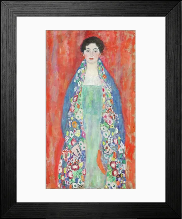 Framed Print : Portrait of Miss Lieser, 1917. Creator: Klimt; Gustav (1862-1918) Framed Print : Portrait of Miss Lieser, 1917. Creator: Klimt; Gustav (1862-1918)
