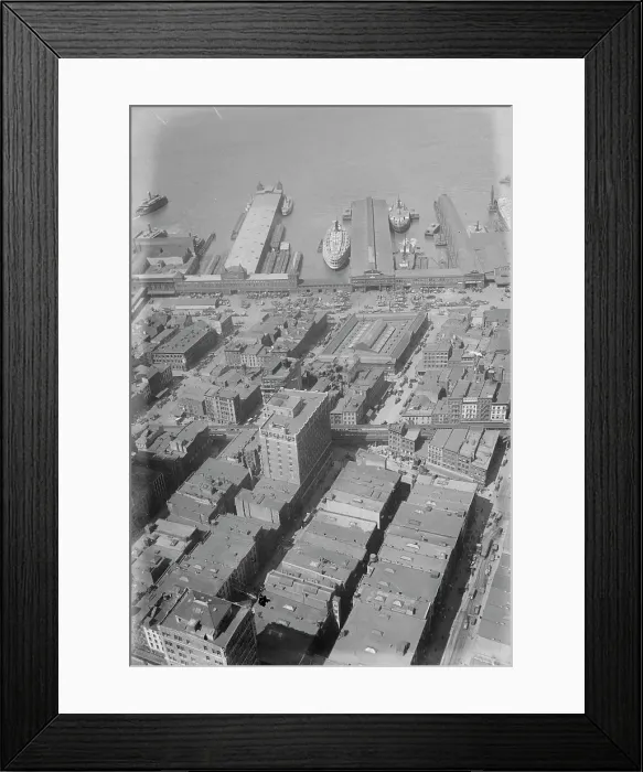Framed Print : From Woolworth Building, between c1915 and c1920. Creator: Bain News Service
