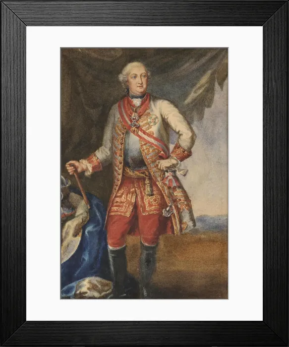 Framed Print : Frederick Michael, Count Palatine of Zweibrücken (1724-1767), c1880. Creator: Yrsch; Wilhelmine von; Countess (1852-1904) Framed Print : Frederick Michael, Count Palatine of Zweibrücken (1724-1767), c1880. Creator: Yrsch; Wilhelmine von; Countess (1852-1904)