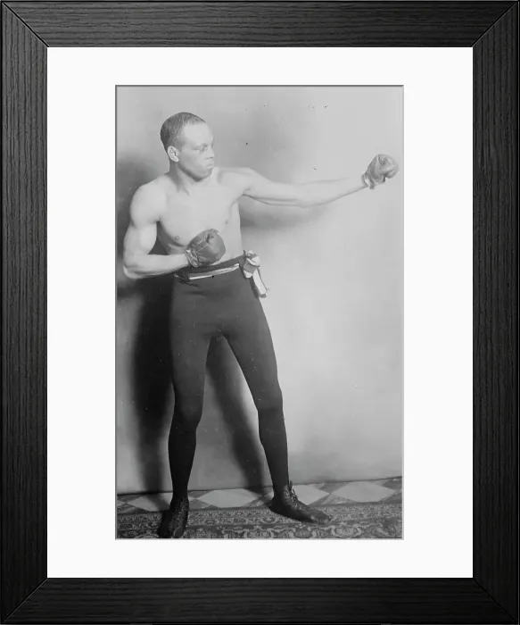 Framed Print : Jack Blackburn, between c1910 and c1915. Creator: Bain News Service Framed Print : Jack Blackburn, between c1910 and c1915. Creator: Bain News Service