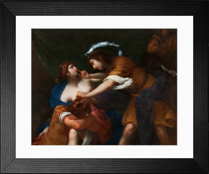 Framed Print : Samson and Delilah, c 1645. Creator: Furini; Francesco (1603-1643) Framed Print : Samson and Delilah, c 1645. Creator: Furini; Francesco (1603-1643)