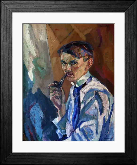 Framed Print : Self-portrait, 1922. Creator: Törneman; Axel (1880-1925) Framed Print : Self-portrait, 1922. Creator: Törneman; Axel (1880-1925)