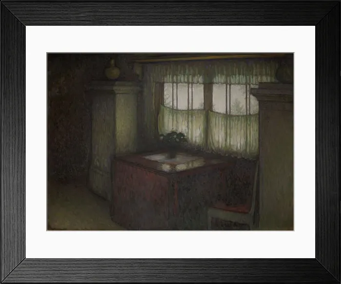 Framed Print : It's Snowing Outside, 1905. Creator: Ahlgrensson; Björn (1872-1918) Framed Print : It's Snowing Outside, 1905. Creator: Ahlgrensson; Björn (1872-1918)