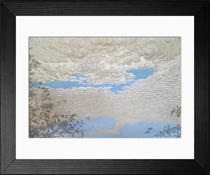 Framed Print : Cloud, 1906. Creator: Lindh; Bror (1877-1941) Framed Print : Cloud, 1906. Creator: Lindh; Bror (1877-1941)