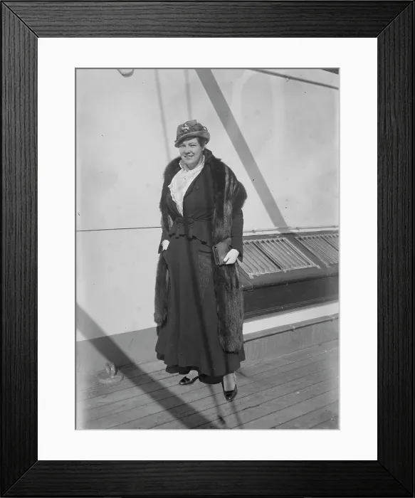 Framed Print : Mme Bornhild Bryn Langaard, between c1915 and c1920. Creator: Bain News Service Framed Print : Mme Bornhild Bryn Langaard, between c1915 and c1920. Creator: Bain News Service