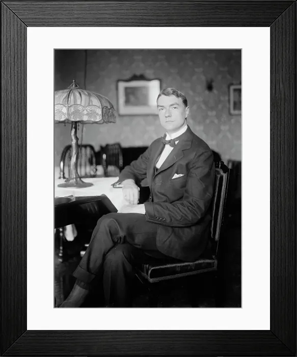 Framed Print : John Drinkwater, between c1915 and c1920. Creator: Bain News Service Framed Print : John Drinkwater, between c1915 and c1920. Creator: Bain News Service