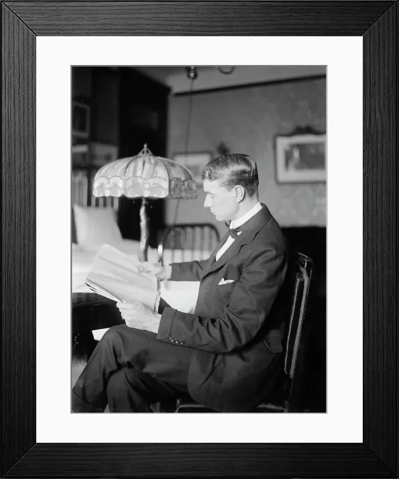 Framed Print : John Drinkwater, between c1915 and c1920. Creator: Bain News Service