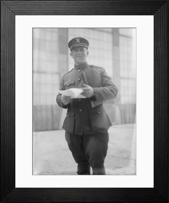 Framed Print : Lt. L.T. Barin, 1919. Creator: Bain News Service Framed Print : Lt. L.T. Barin, 1919. Creator: Bain News Service