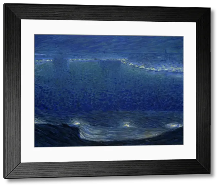 Framed Print : Nocturne, 1901. Creator: Jansson; Eugène (1862-1915) Framed Print : Nocturne, 1901. Creator: Jansson; Eugène (1862-1915)