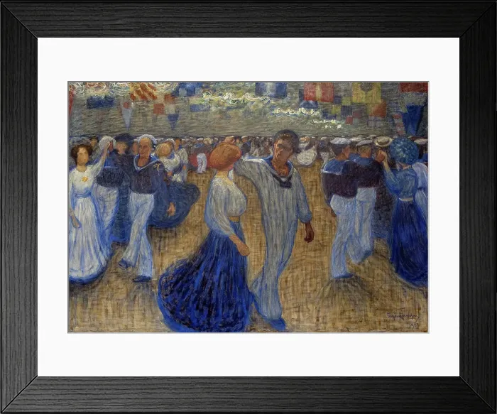 Framed Print : Sailor's Ball, 1909. Creator: Jansson; Eugène (1862-1915) Framed Print : Sailor's Ball, 1909. Creator: Jansson; Eugène (1862-1915)