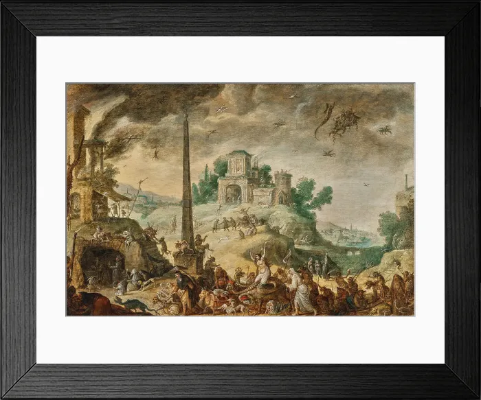 Framed Print : The Witches Sabbath, 1650. Creator: Heck; Claes Jacobsz van der (1575-1652) Framed Print : The Witches Sabbath, 1650. Creator: Heck; Claes Jacobsz van der (1575-1652)