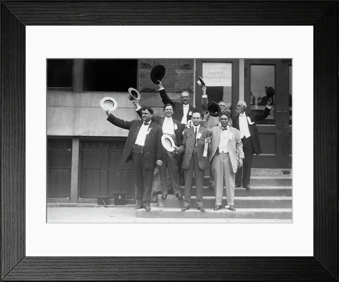 Framed Print : Texas delegates, 1912. Creator: Bain News Service Framed Print : Texas delegates, 1912. Creator: Bain News Service