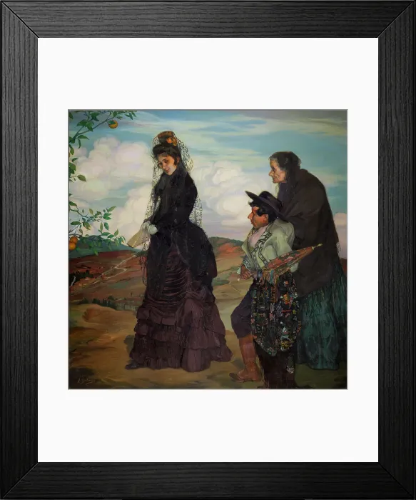 Framed Print : La gitana (Gypsy), 1904. Creator: Zuloaga y Zabaleto; Ignacio (1870-1945) Framed Print : La gitana (Gypsy), 1904. Creator: Zuloaga y Zabaleto; Ignacio (1870-1945)