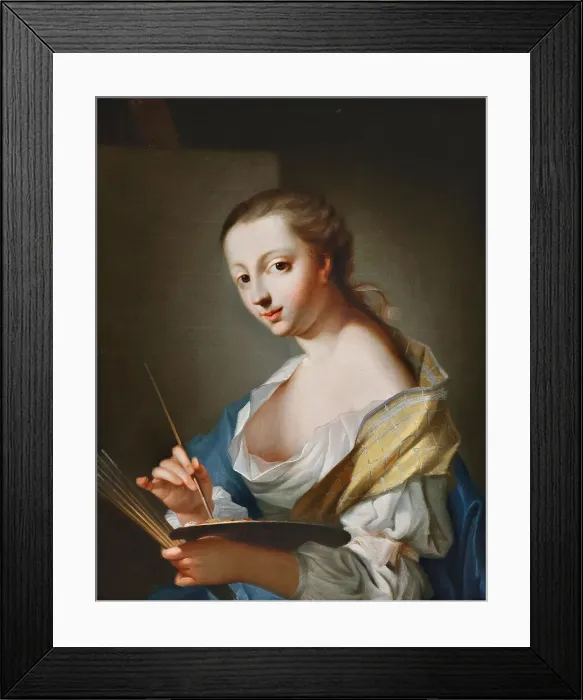 Framed Print : Portrait of Wilhelmine Caroline Amalie (1757-1838), the artist's daughter, as an allegory... 1770s. Creator: Tischbein; Johann Heinrich; the Elder (1722-1789) Framed Print : Portrait of Wilhelmine Caroline Amalie (1757-1838), the artist's daughter, as an allegory... 1770s. Creator: Tischbein; Johann Heinrich; the Elder (1722-1789)