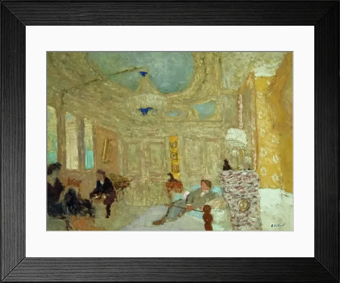 Framed Print : In the Waiting Room, 1898. Creator: Vuillard; Édouard (1868-1940) Framed Print : In the Waiting Room, 1898. Creator: Vuillard; Édouard (1868-1940)