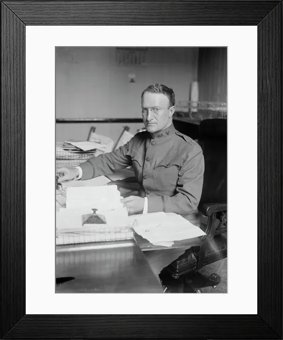 Framed Print : Brigadier General L.W. Stotesbury, between c1915 and c1920. Creator: Bain News Service Framed Print : Brigadier General L.W. Stotesbury, between c1915 and c1920. Creator: Bain News Service