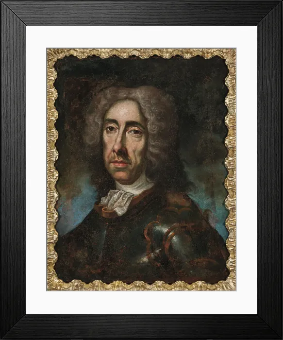 Framed Print : Portrait of Prince Eugene of Savoy (1663-1736), c1740. Creator: Anonymous () Framed Print : Portrait of Prince Eugene of Savoy (1663-1736), c1740. Creator: Anonymous ()