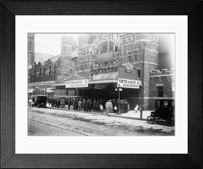 Framed Print : Coliseum, Chicago, 1912. Creator: Bain News Service