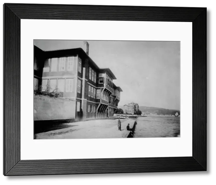 Framed Print : French Embassy - Constantinople, between c1910 and c1915. Creator: Bain News Service Framed Print : French Embassy - Constantinople, between c1910 and c1915. Creator: Bain News Service