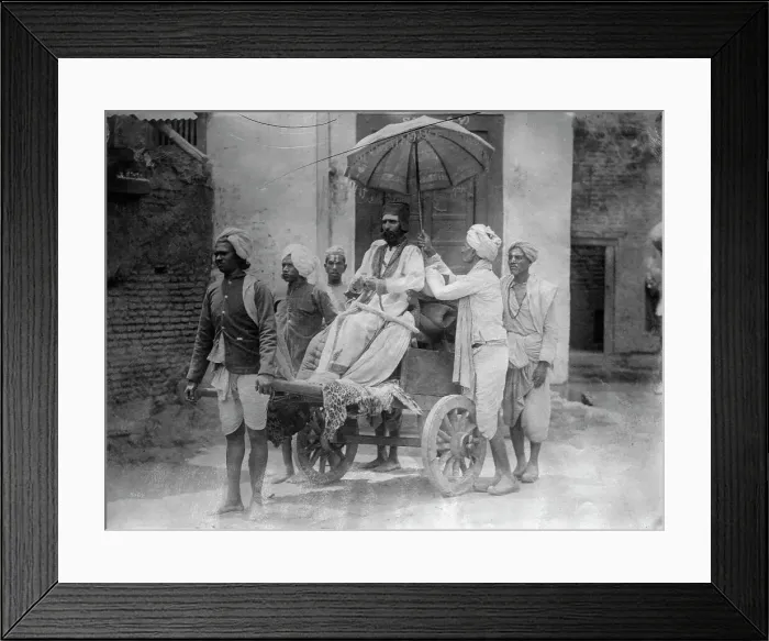 Framed Print : Hindu Priest - India, between c1910 and c1915. Creator: Bain News Service Framed Print : Hindu Priest - India, between c1910 and c1915. Creator: Bain News Service