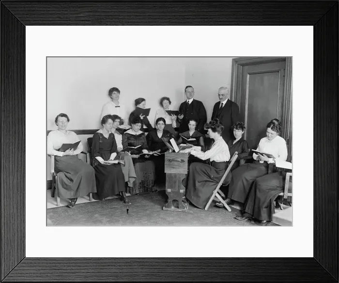 Framed Print : Prayers, Sunday's Headquarters, between c1915 and c1920. Creator: Bain News Service Framed Print : Prayers, Sunday's Headquarters, between c1915 and c1920. Creator: Bain News Service