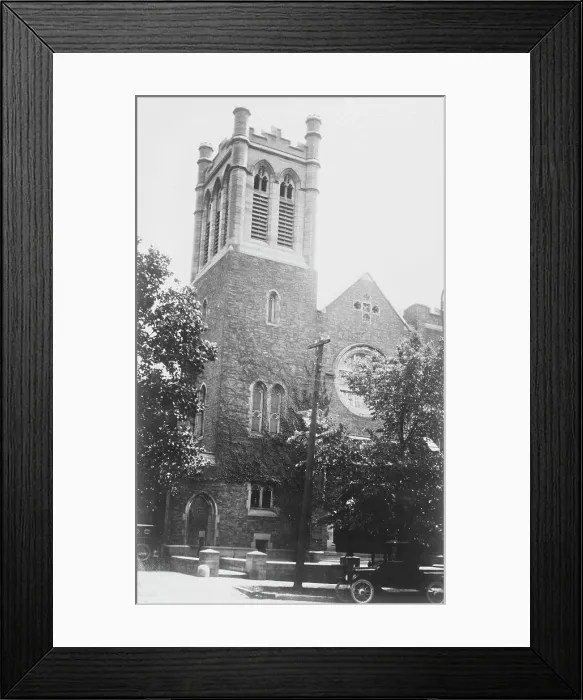Framed Print : Trinity Baptist Church, Marion, Ohio, United States between c1915 and c1920. Creator: Bain News Service Framed Print : Trinity Baptist Church, Marion, Ohio, United States between c1915 and c1920. Creator: Bain News Service
