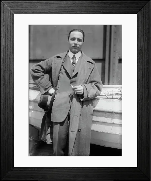 Framed Print : Capt. Ezio Garibaldi, between c1915 and c1920. Creator: Bain News Service