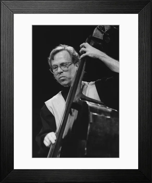 Framed Print : Marc Johnson, North Sea Jazz Festival, Netherlands, 1995. Creator: Brian Foskett Framed Print : Marc Johnson, North Sea Jazz Festival, Netherlands, 1995. Creator: Brian Foskett