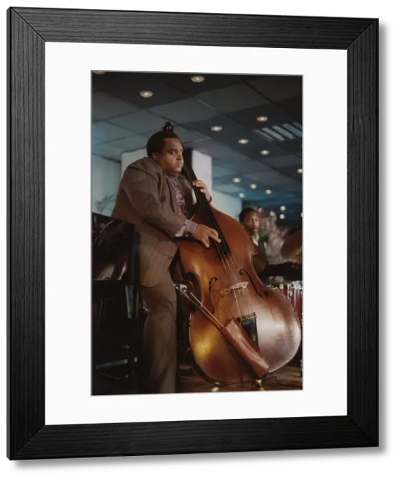 Framed Print : Ray Drummond, Jazz Inn Party, Nordwijk, Netherlands, 1989. Creator: Brian Foskett Framed Print : Ray Drummond, Jazz Inn Party, Nordwijk, Netherlands, 1989. Creator: Brian Foskett
