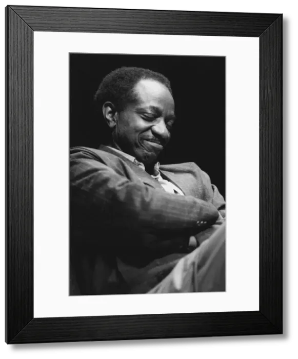 Framed Print : Reggie Workman, London 1997. Creator: Brian Foskett Framed Print : Reggie Workman, London 1997. Creator: Brian Foskett