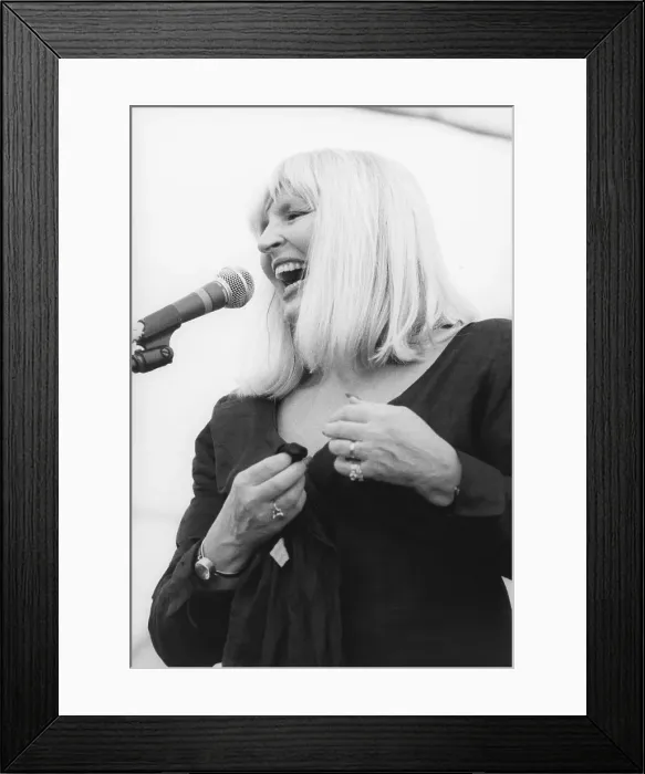 Framed Print : Jeannie Lambe, Brecon Jazz Festival 1997. Creator: Brian Foskett Framed Print : Jeannie Lambe, Brecon Jazz Festival 1997. Creator: Brian Foskett