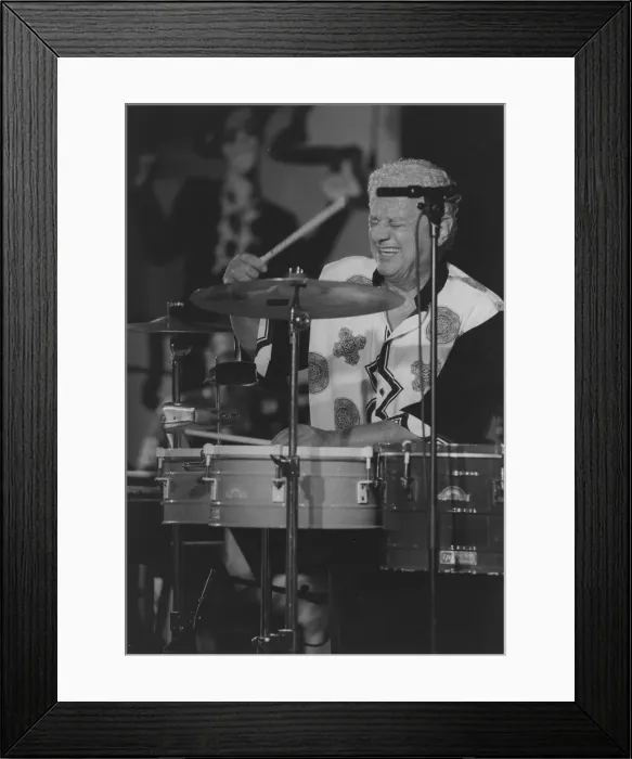 Framed Print : Bobby Rosengarden, North Sea Jazz Festival, The Hague, the Netherlands, 1990. Creator: Brian Foskett Framed Print : Bobby Rosengarden, North Sea Jazz Festival, The Hague, the Netherlands, 1990. Creator: Brian Foskett
