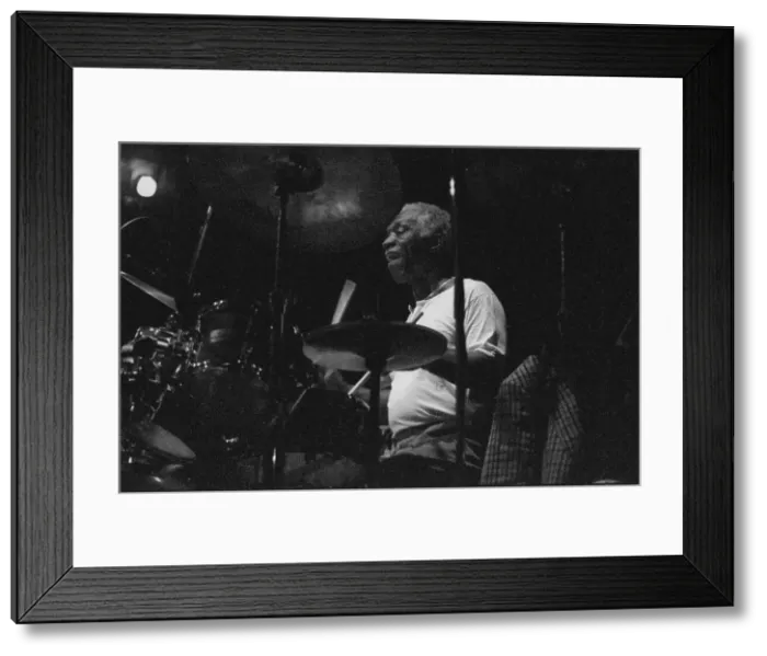 Framed Print : Art Blakey, Cambridge Jazz Festival, 1988. Creator: Brian Foskett Framed Print : Art Blakey, Cambridge Jazz Festival, 1988. Creator: Brian Foskett