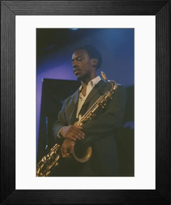 Framed Print : Marcus Strickland, North Sea Jazz Festival, Netherlands, 2006. Creator: Brian Foskett Framed Print : Marcus Strickland, North Sea Jazz Festival, Netherlands, 2006. Creator: Brian Foskett