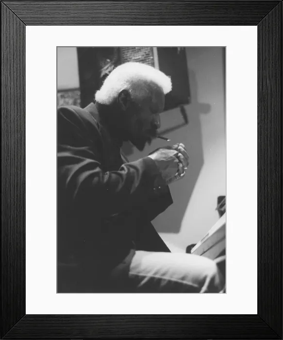 Framed Print : Mal Waldron, North Sea Jazz Festival, Rotterdam, 2000. Creator: Brian Foskett Framed Print : Mal Waldron, North Sea Jazz Festival, Rotterdam, 2000. Creator: Brian Foskett