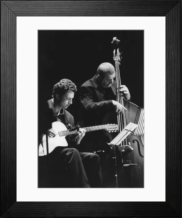 Framed Print : Jesse van Ruller, Dave Green, North Sea Jazz Festival, c2000s. Creator: Brian Foskett Framed Print : Jesse van Ruller, Dave Green, North Sea Jazz Festival, c2000s. Creator: Brian Foskett