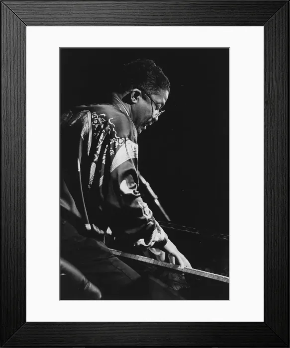 Framed Print : Herbie Hancock, Grand, Clapham, London, 1995. Creator: Brian Foskett Framed Print : Herbie Hancock, Grand, Clapham, London, 1995. Creator: Brian Foskett