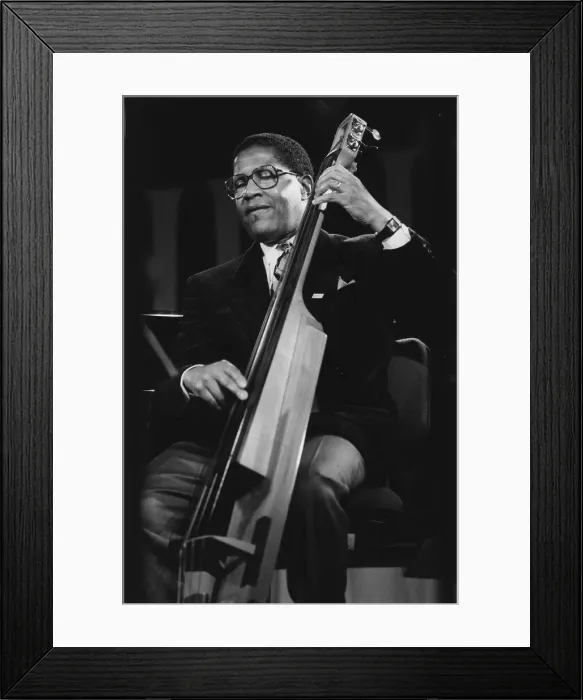 Framed Print : Bob Cranshaw, Maastricht Jazz Mecca, Netherlands, 1992. Creator: Brian Foskett Framed Print : Bob Cranshaw, Maastricht Jazz Mecca, Netherlands, 1992. Creator: Brian Foskett