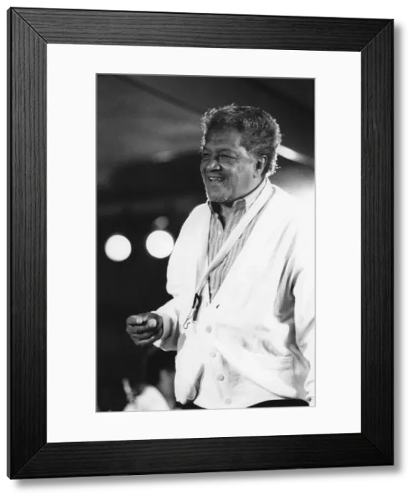 Framed Print : Illinois Jacquet, North Sea Jazz Festival, Holland, 1993. Creator: Brian Foskett Framed Print : Illinois Jacquet, North Sea Jazz Festival, Holland, 1993. Creator: Brian Foskett